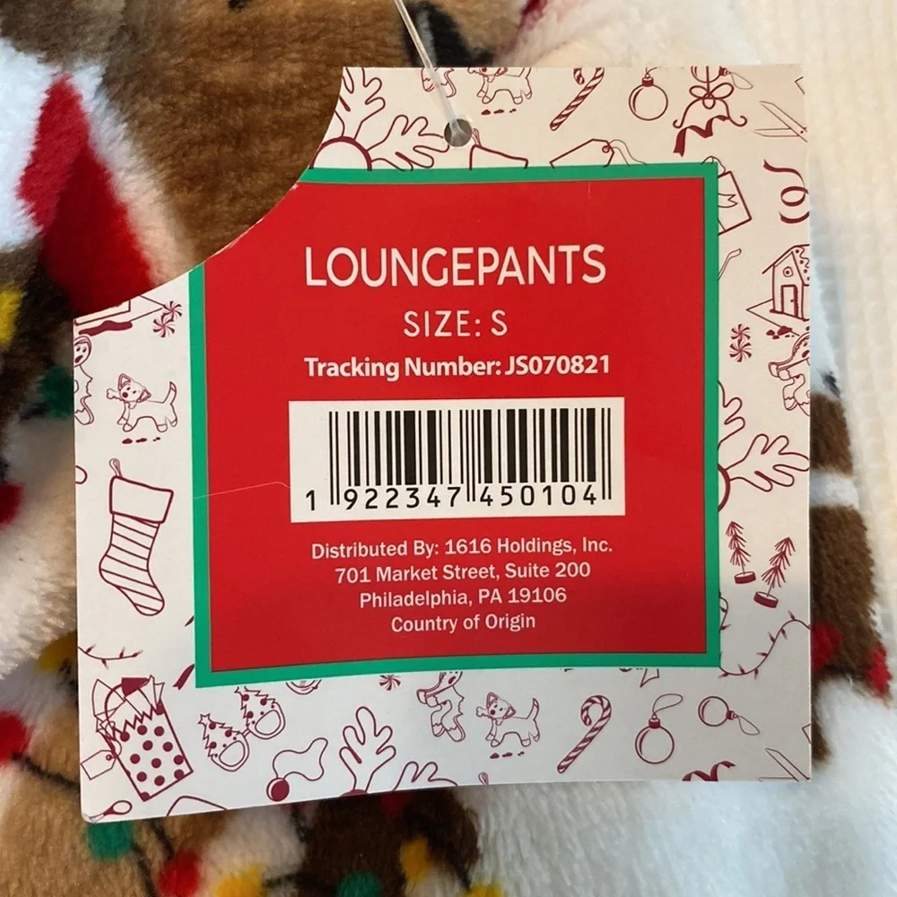 Lounge pants pajamas pants Soft & Cozy Christmas Deer size S